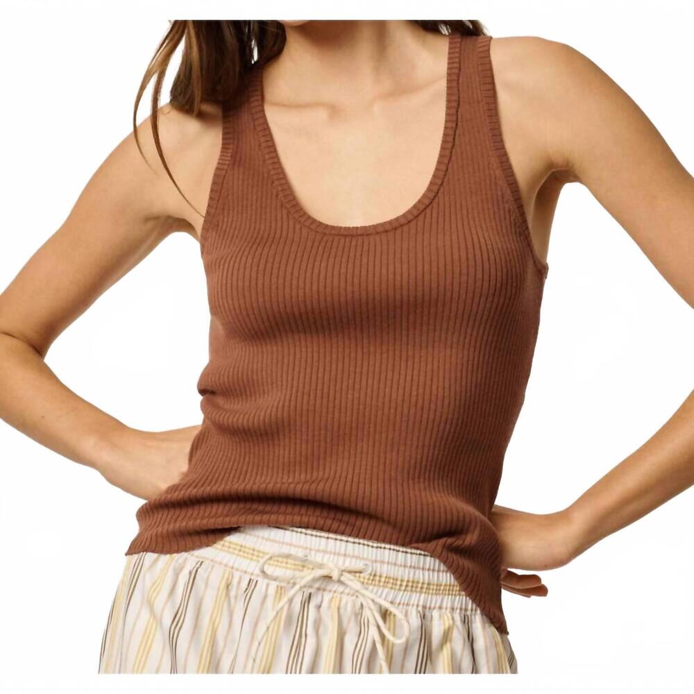 NEW ONCEPT parros tank in mocha